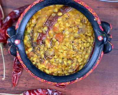 Dal Kabila Recipe - Diabetic Urad Dal Tadka 