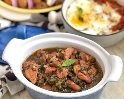 Persian Chicken Kidney Bean Stew Recipe 