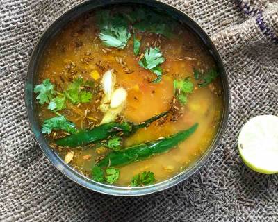 Lehsuni Moong Dal Tadka Recipe