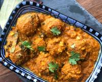 Masala Vada Curry Recipe - Chana Dal Vada Curry Recipe