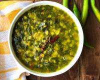 Moringa Masoor Dal Recipe - Drumstick Leaves Dal