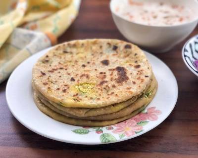 Stuffed Gobi Ka Paratha - Spiced Cauliflower Flatbread