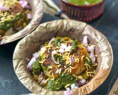 Ragda Patties Recipe - Popular Mumbai Street Food