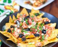 Homemade Loaded Chicken Nachos Recipe