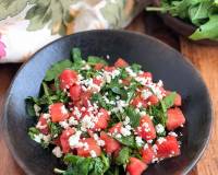Arugula Watermelon and Feta Salad Recipe