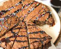 Whole Wheat Ragi Chocolate Chip Cookie Pizza Recipe