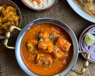 Achari Paneer Recipe -Spicy Pickled Paneer Gravy