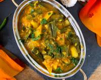 Aloo Bhindi Masala Gravy Recipe