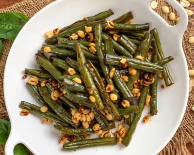 Asian Style Sweet & Spicy Green Beans Recipe