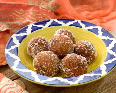 Chocolate Rava Ladoo Recipe