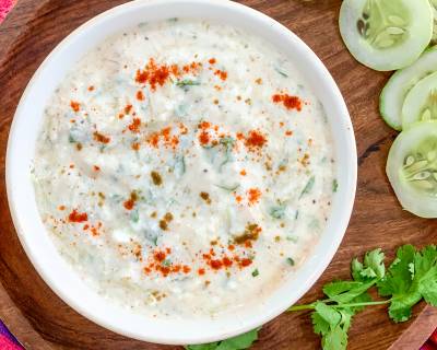 कसी हुई ककड़ी का रायता रेसिपी - Grated Cucumber Raita Recipe