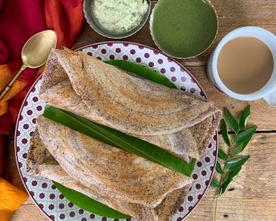 Healthy Homemade Ragi Dosa Recipe