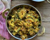 Karela Besan Sabzi Recipe