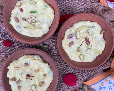 Kesar Pista Phirni Recipe