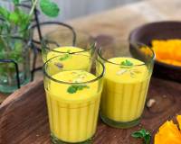 मैंगो मिल्कशेक रेसिपी - Mango Milkshake Recipe