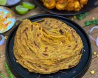 Masala Lachha Paratha Recipe