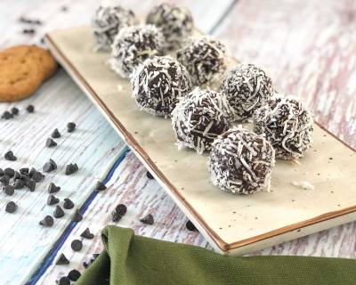 Nutty Oats Almond Truffle Recipe - A Healthy Snack