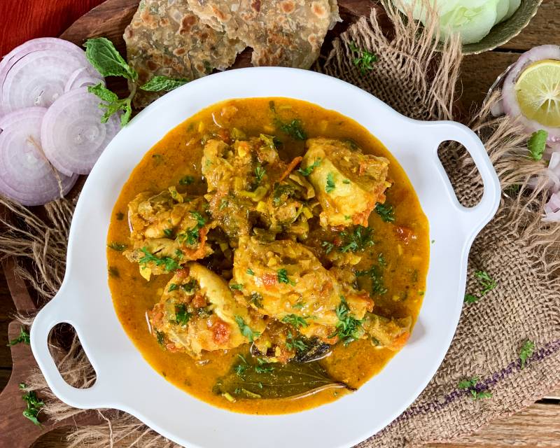Sindhi Style Chicken Curry Recipe Using Preethi Electric Pressure Cooker