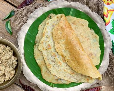 Adai Recipe - High Protein Lentil Crepes