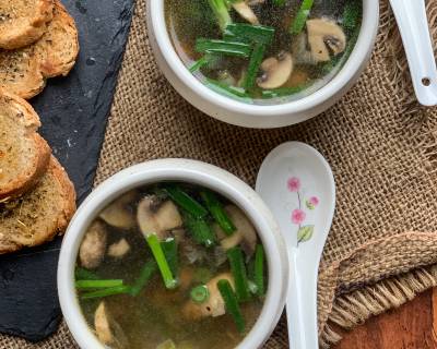 Vegetable Clear Soup Recipe