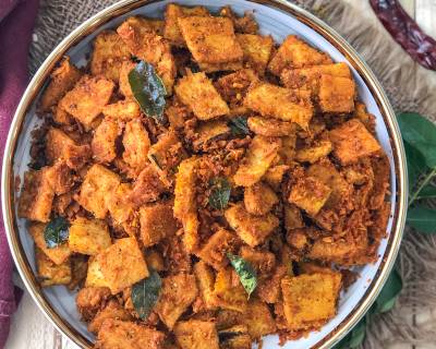 Kalyana Veetu Senai Curry Recipe - South Indian Spicy Roasted Yam