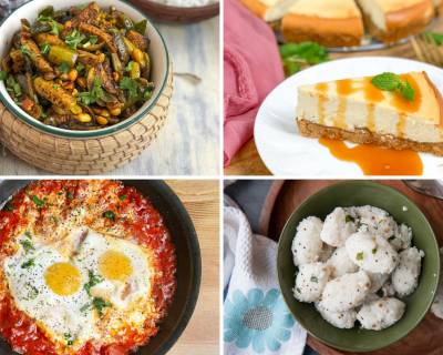 Weekly Meal Plan - Veg Kurma, Papad er Dalna Recipe, Ragi Crust Pizza, NY Cheesecake