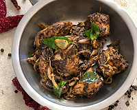 Andhra Pepper Chicken Recipe - Dry Restaurant Style Pepper Chicken