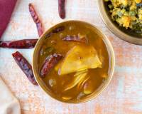 Appalam Vatha Kuzhambu Recipe - Papad In Tamarind Gravy