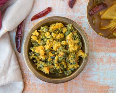 Green Beans Paruppu Usili Recipe - Iyengar Style
