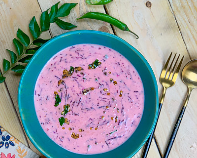 Beetroot Raita Recipe 