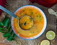 Gujarati Dal Recipe - Sweet Tangy and Spicy Dal 