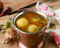 Nellikai Rasam Recipe - Whole Gooseberry Rasam