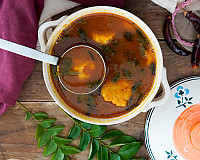 Paruppu Urundai Rasam Recipe - Dal Dumpling Rasam