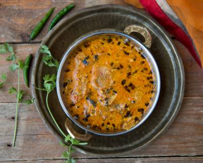 Rajasthani Papad Ki Sabzi Recipe 
