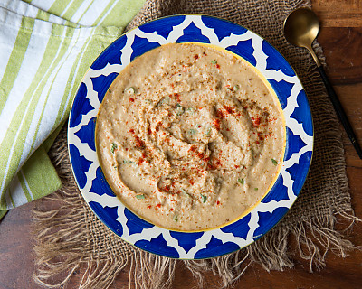 Classic Homemade Hummus Recipe With Lemon And Coriander