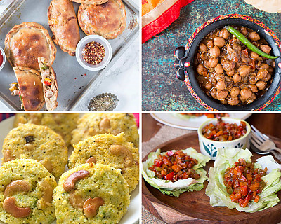 Weekly Meal Plan - Amritsari Chole, Suran Kofta Curry, Broccoli Rava Idli, and More