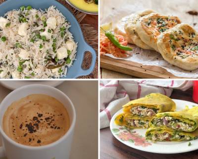 Weekly Meal Plan - Mixed Millet Phulka, Savoury Waffles, Lemon Parsley Quinoa, Yogurt Panacotta & More