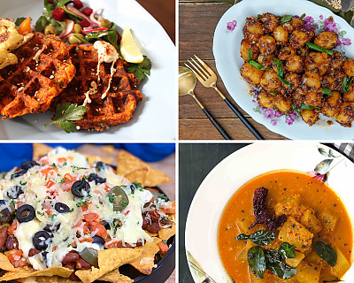 Weekly Meal Plan - Gujarathi Bhakri, Lemon Oats, Waffled Falafels, and More