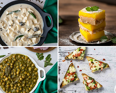 Weekly Meal Plan - Soya Chunks Biryani, Choco Berry Parfait, Lahsuni Paneer, and More 