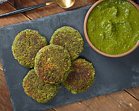 Restaurant Style Hara Bhara Kebab Recipe - Vegetarian Green Patties