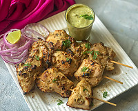 Murgh Malai Kebab Recipe - Chicken Malai Kebab
