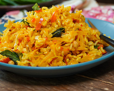 Thai Style Raw Papaya Fried Rice Recipe