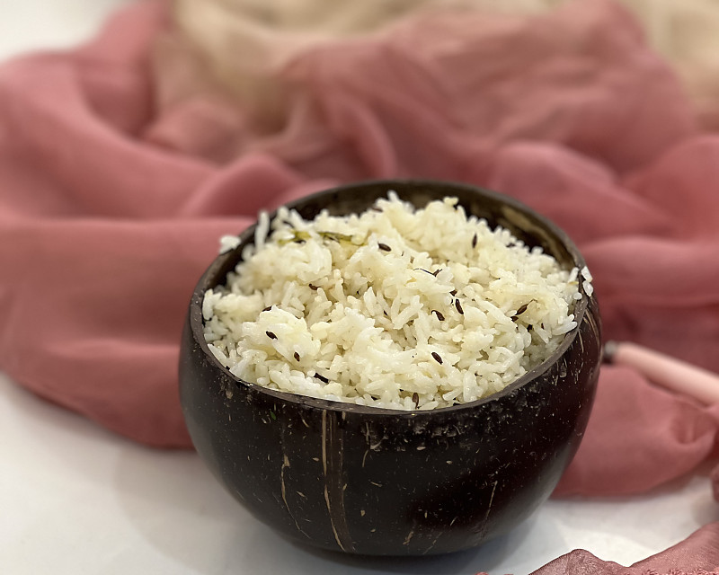 Jeera Rice Recipe | Jeera Pulao | Cumin Flavoured Ghee Rice