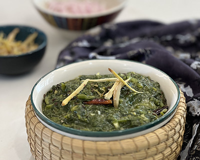 Sarson Ka Saag Recipe - Classic North Indian Saag Recipe