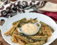 Oven Baked Lemon & Herb Zucchini Fries Recipe