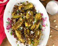 Bharwa Parwal Sabzi Recipe -Stuffed Pointed Gourd Dry Vegetable