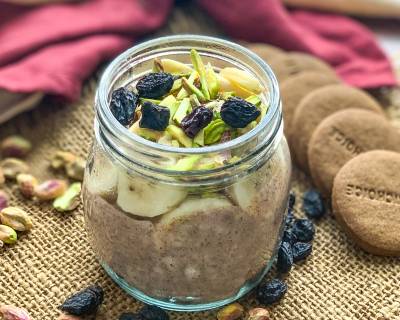 रागी और ओट्स नाश्ते का बाउल रेसिपी - Crunchy Ragi And Oats Breakfast Bowl Recipe