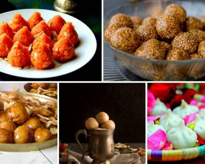 Delicious Modak & Ladoo Recipes You Can Try On Ganesh Chaturthi