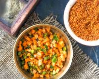 Gajar Shimla Mirch Sambharo Recipe - Instant Gujarati Carrot Capsicum Pickle