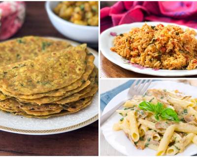 Kids Lunch Box Menu Plan-Karuveppilai Podi Idli, Paneer Bhurji Wraps & More